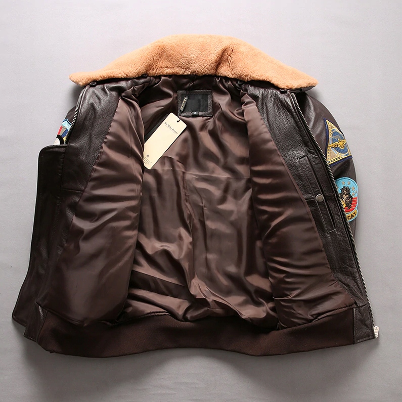 Tom Cruise Top Gun Leather Jacket