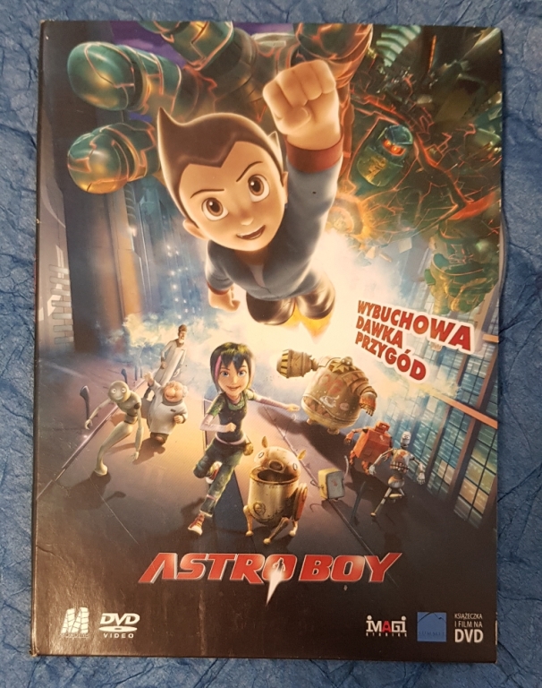 ASTRO BOY WYBUCHOWA DAWKA PRZYGÓD FILM NA DVD