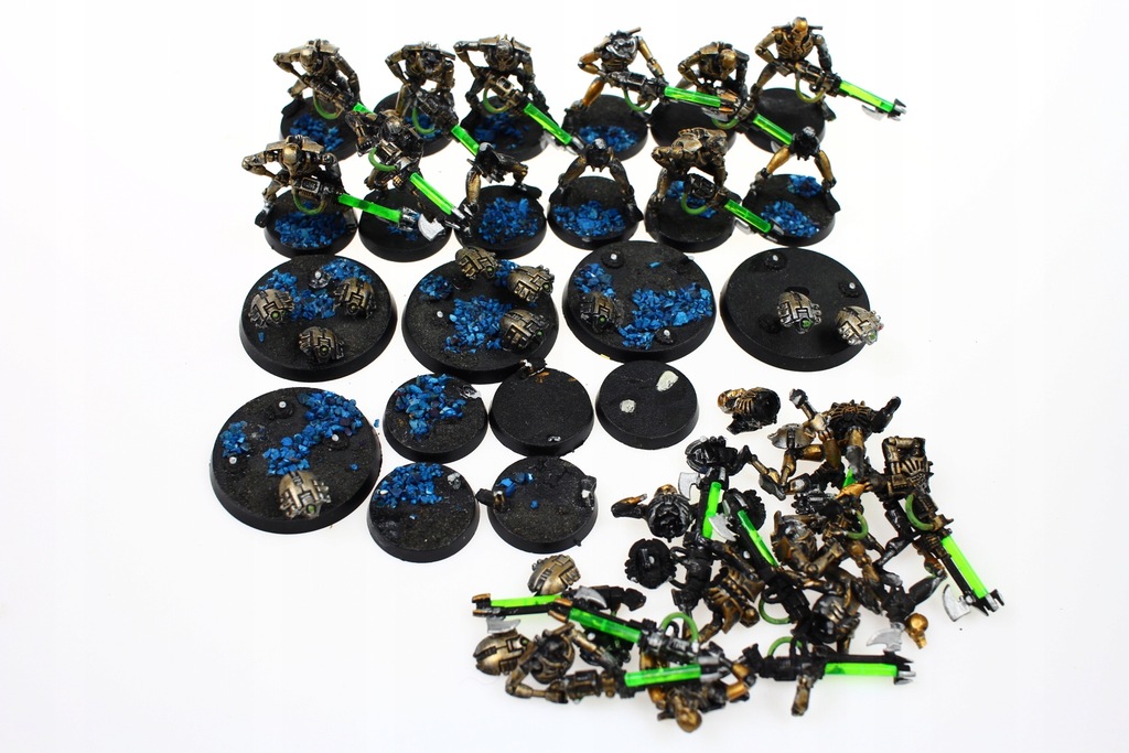 Warhammer 40k Necron Warriors zestaw 16 figurek