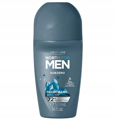 ORIFLAME Dezodorant w kulce North For Men Subzero