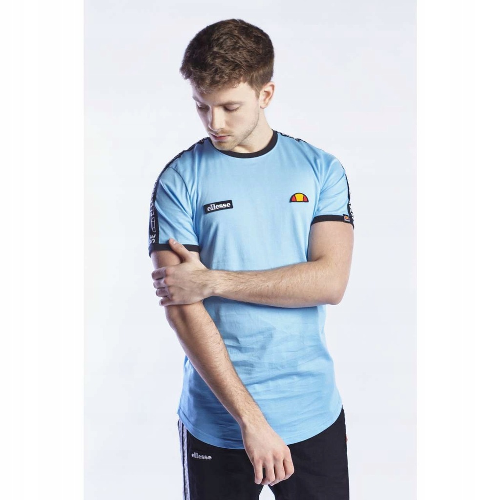 ELLESSE FEDE TEE LIGHT BLUE (L) Męskie Koszulka