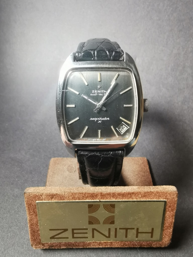 zegarek ZENITH RESPIRATOR X Automatic black dial