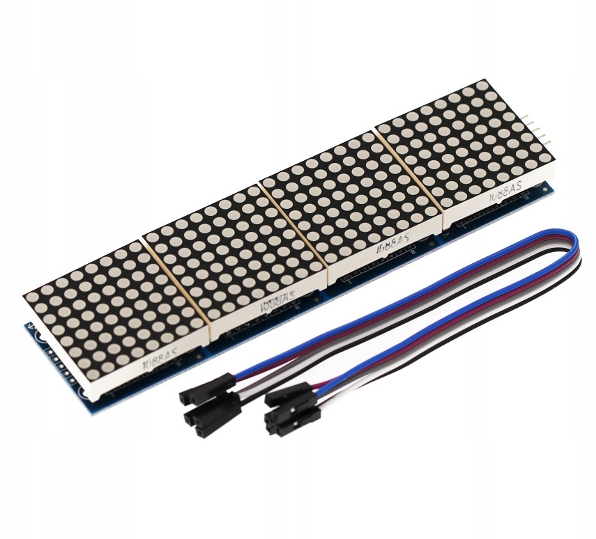 Moduł matrycy 8x32 LED MAX7219 ARDUINO AVR