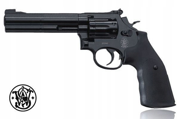 Wiatrówka rewolwer SMITH&WESSON 586 6 4,5 czar