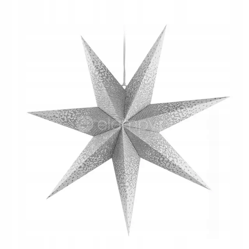 Gwiazda papierowa z brokatem DCAZ08
