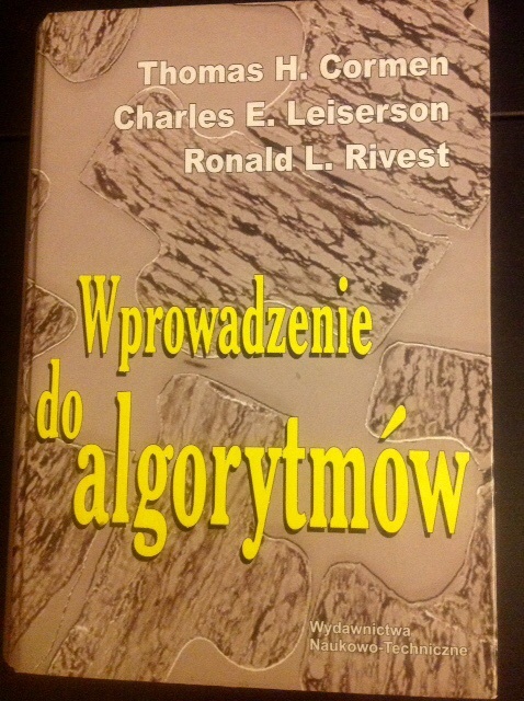 Wprowadzenie do algorytmów T. Cormen