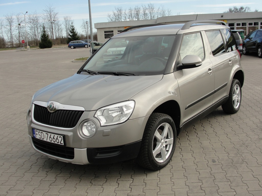 SKODA YETI 2012 NAVI 1.4 BENZYNA KLIMATRONIC ALU