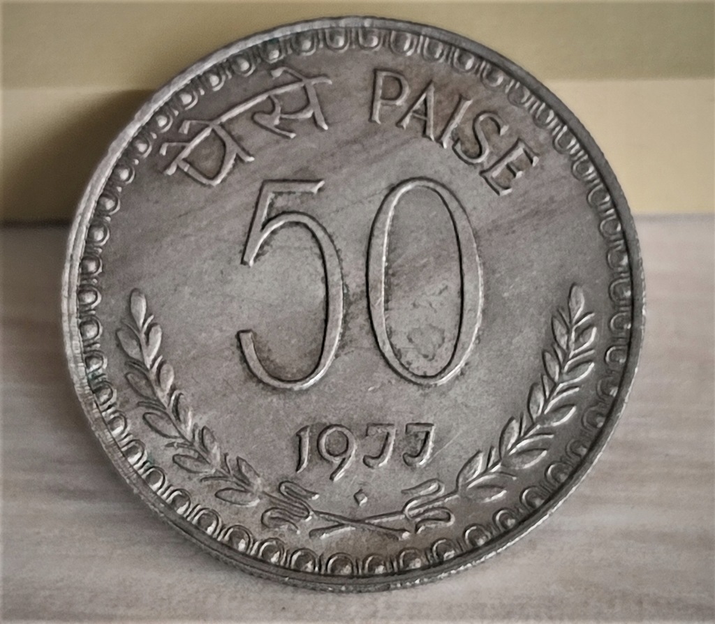 50 PAISE INDIE 1977