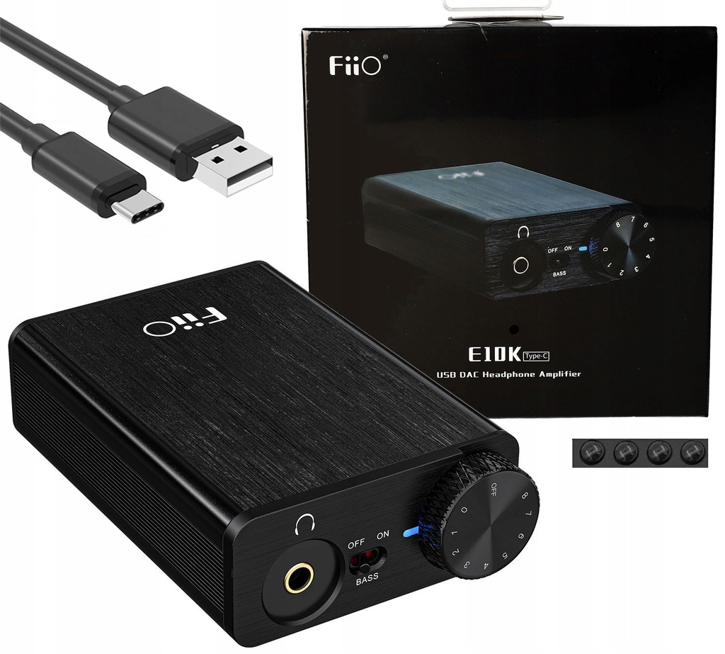 FiiO E10K-TC (Type C) - DAC ze wzm. słuchawkowym