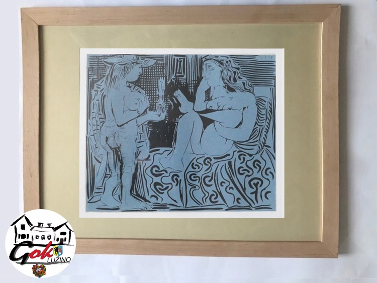 Pablo Picasso " Dwie kobiety " GOK Luzino Sztab Luzino
