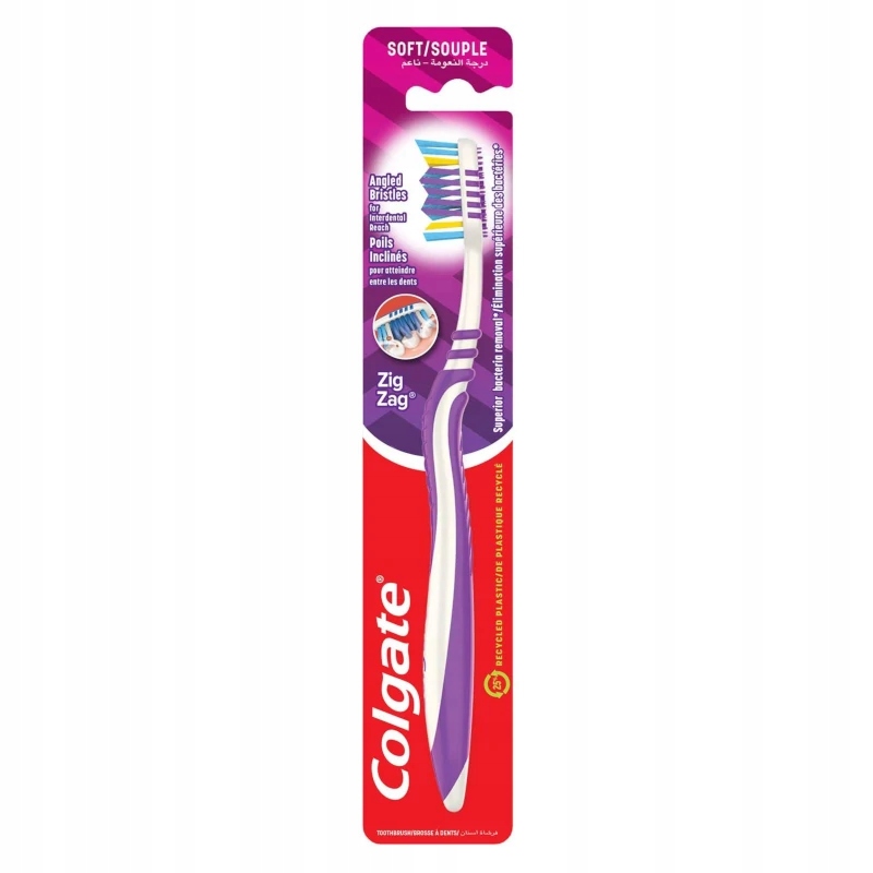 COLGATE Szczoteczka do Zębów ZigZag Soft Miękka