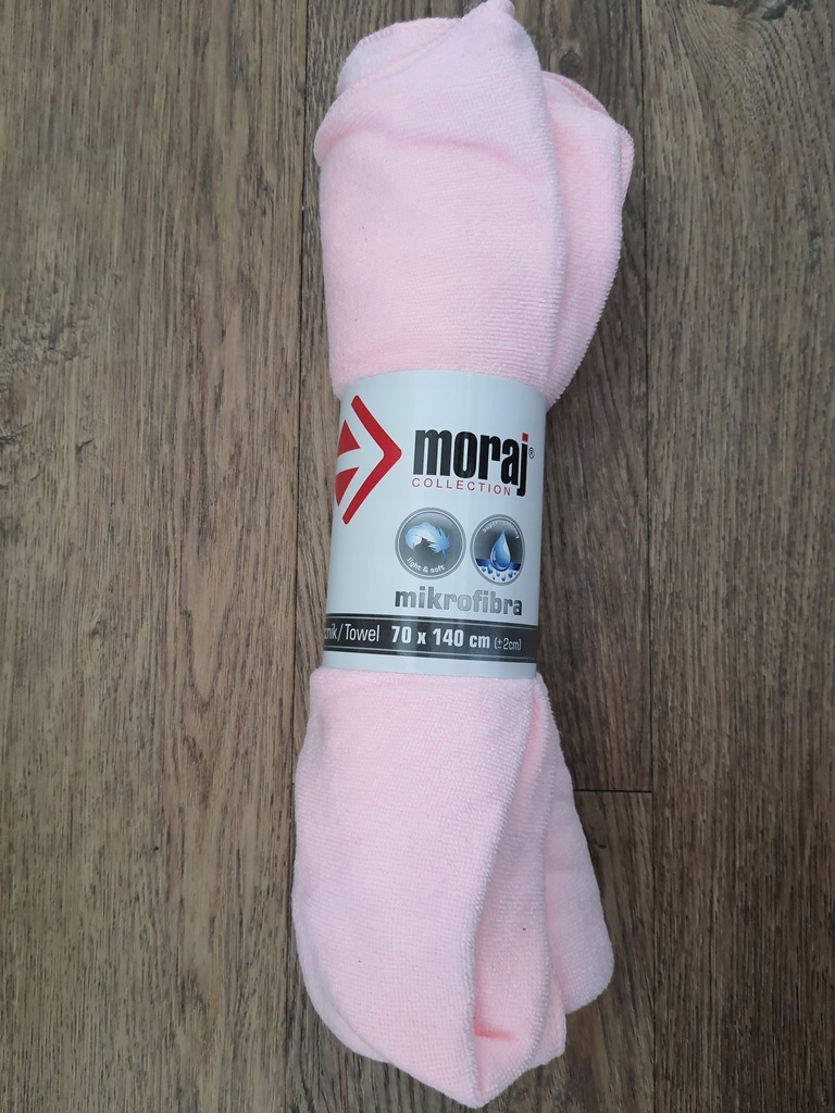 Moraj Ręcznik 70x140 cm Mikrofibra Różowy