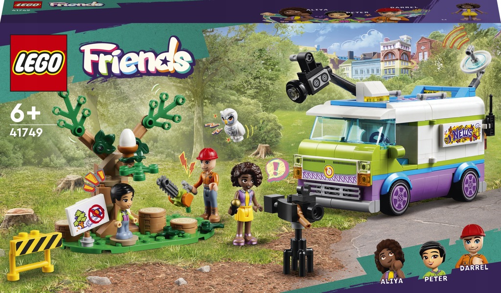 LEGO Friends 41749 Samochód dziennikarza