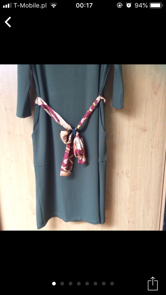Sukienka Zara z szarfą