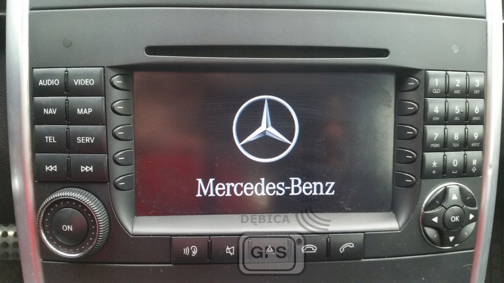 Polskie Menu Mercedes B C CLS ML GL R NTG 2 Mapa