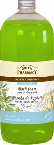 Green Pharmacy Pianka do kąpieli Oliwki & Mlek