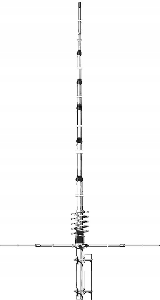 Antena Sirio New Tornado CB 5/8 27-30 MHz 3,35 dBi