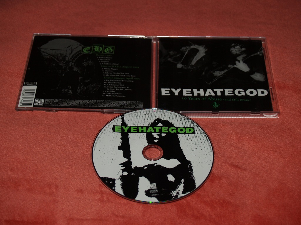 EYEHATEGOD 10 YEARS OF ABUSE 2001