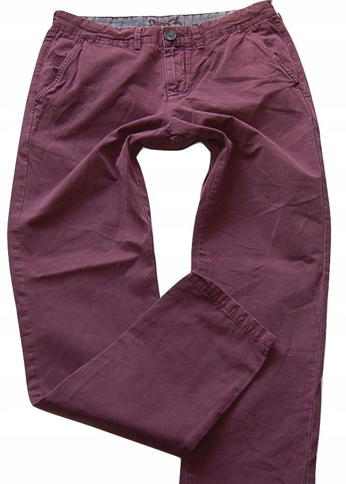 9k41CHINOS męskie DESIGUAL 34/34 pas 90