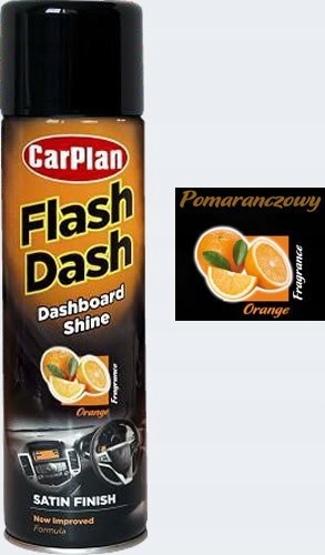 CARPLAN FLASH DASH Pianka do kokpitu Pomarańcza