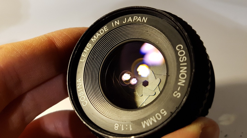 COSINA CT-1A + COSINON-S 50mm 1:1.8 - 7252355558 - oficjalne