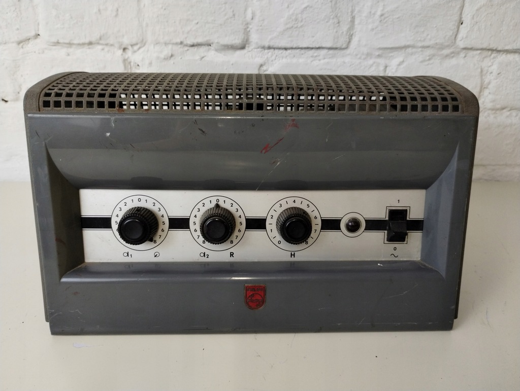 Wzmacniacz lampowy PHILIPS EL 6400 EL6400 Nr.1 - 13900048296 ...