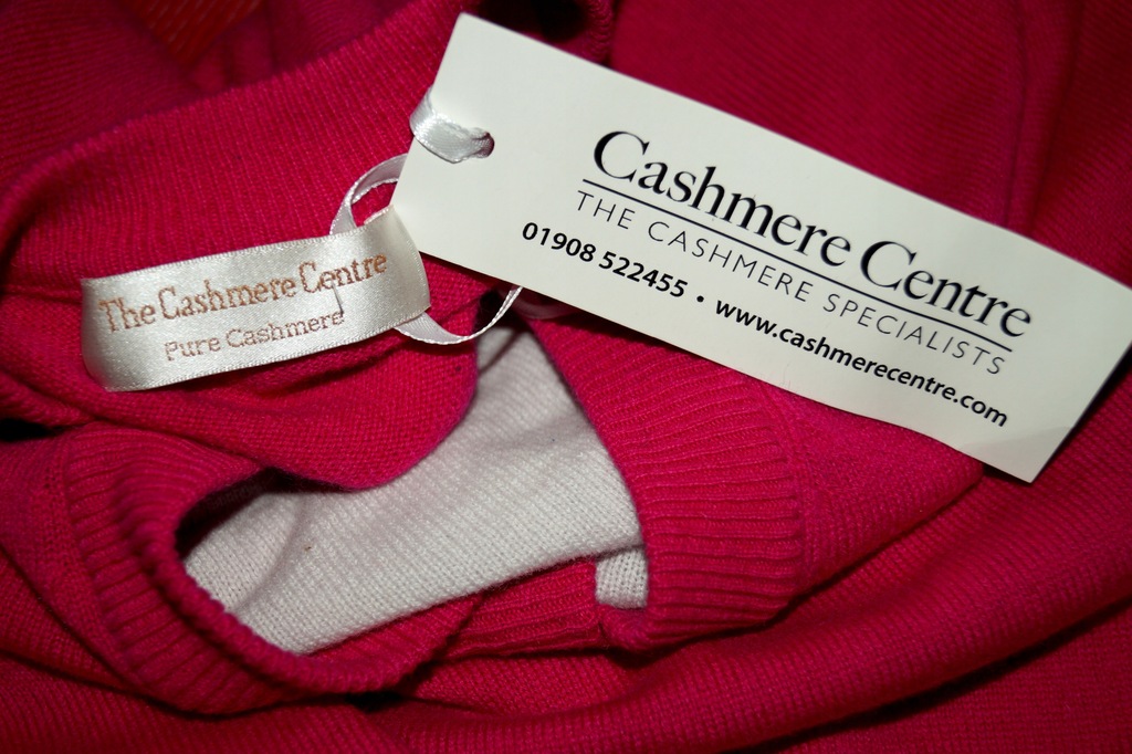 THE CASHMERE CENTRE 100 kaszmir amarant NOWY 40 11686012399 oficjalne archiwum Allegro