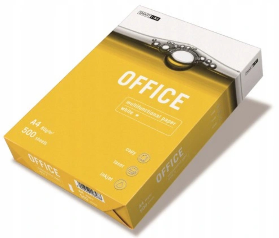 Papier biurowy Smartline format A4 80g 500 arkuszy