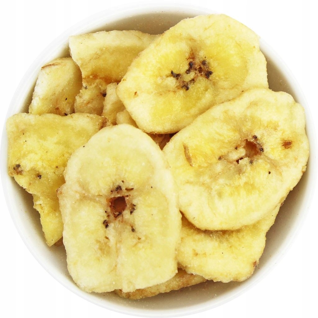 CHIPSY BANANOWE NIESŁODZONE BIO (SUROWIEC) (6,35 kg) 1