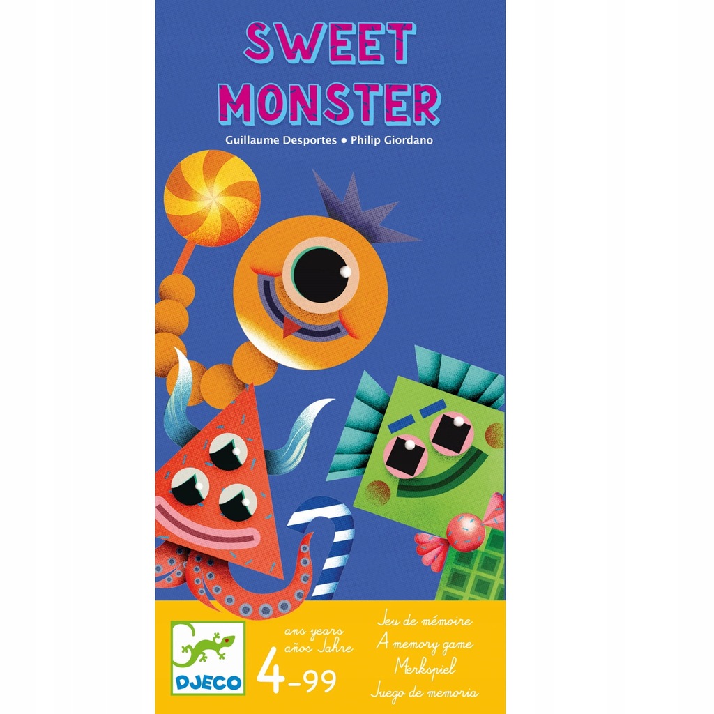 Djeco Gra taktyczna Sweet monster 4-99lat 2-5 grac