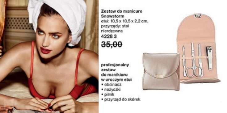 AVON zestaw do manicure Snowstorm +próbka gratis:)