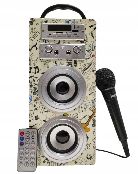Głośnik Karaoke Bluetooth Radio Biwond JoyBox 10W