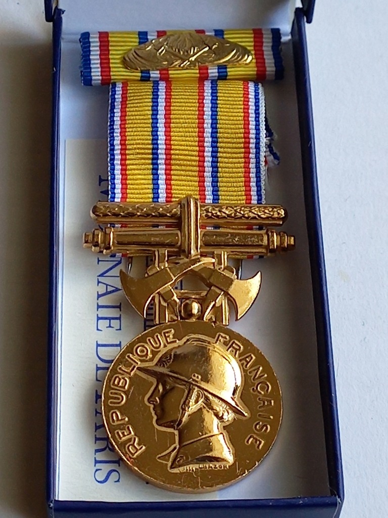 Sapeurs Pompiers Medaille z baretką - Francja