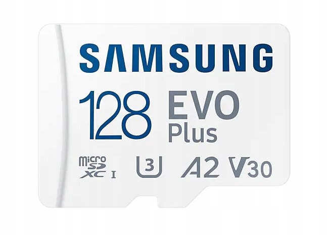 Samsung microSD Card EVO PLUS 128 GB, MicroSDXC, F