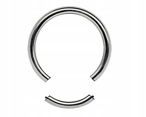 Tytanowy segment ring 1,2x10 orbital conch lobe