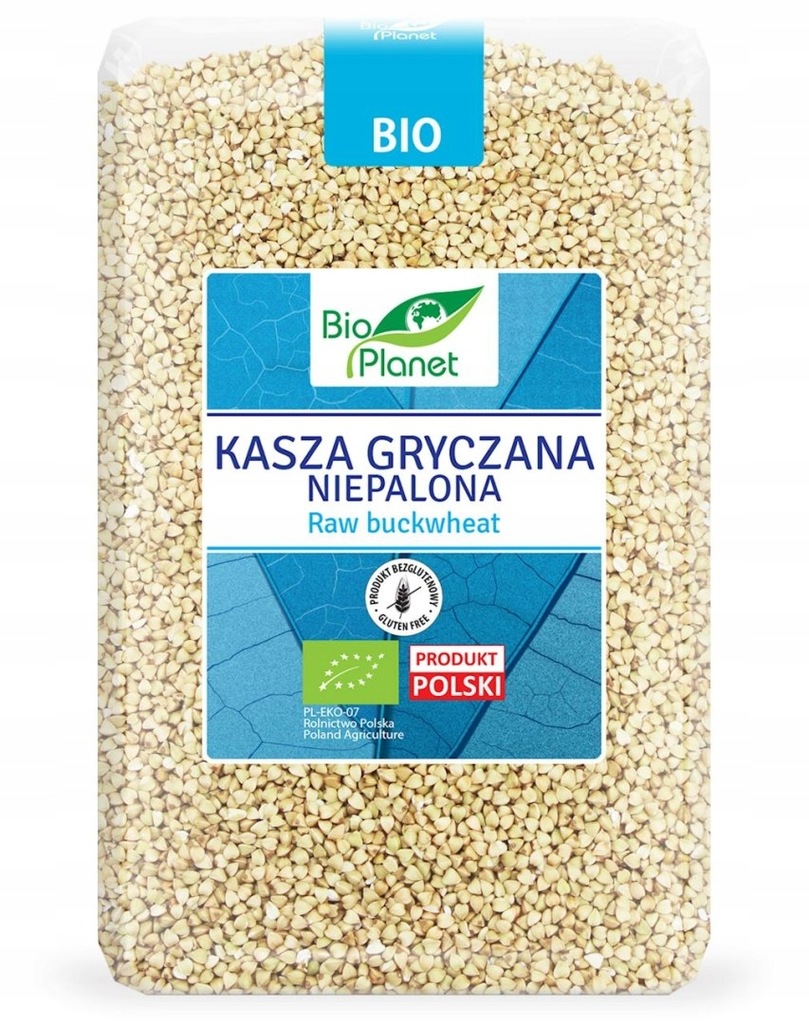 KASZA GRYCZANA NIEPALONA BEZGLUTENOWA BIO 2 kg - B