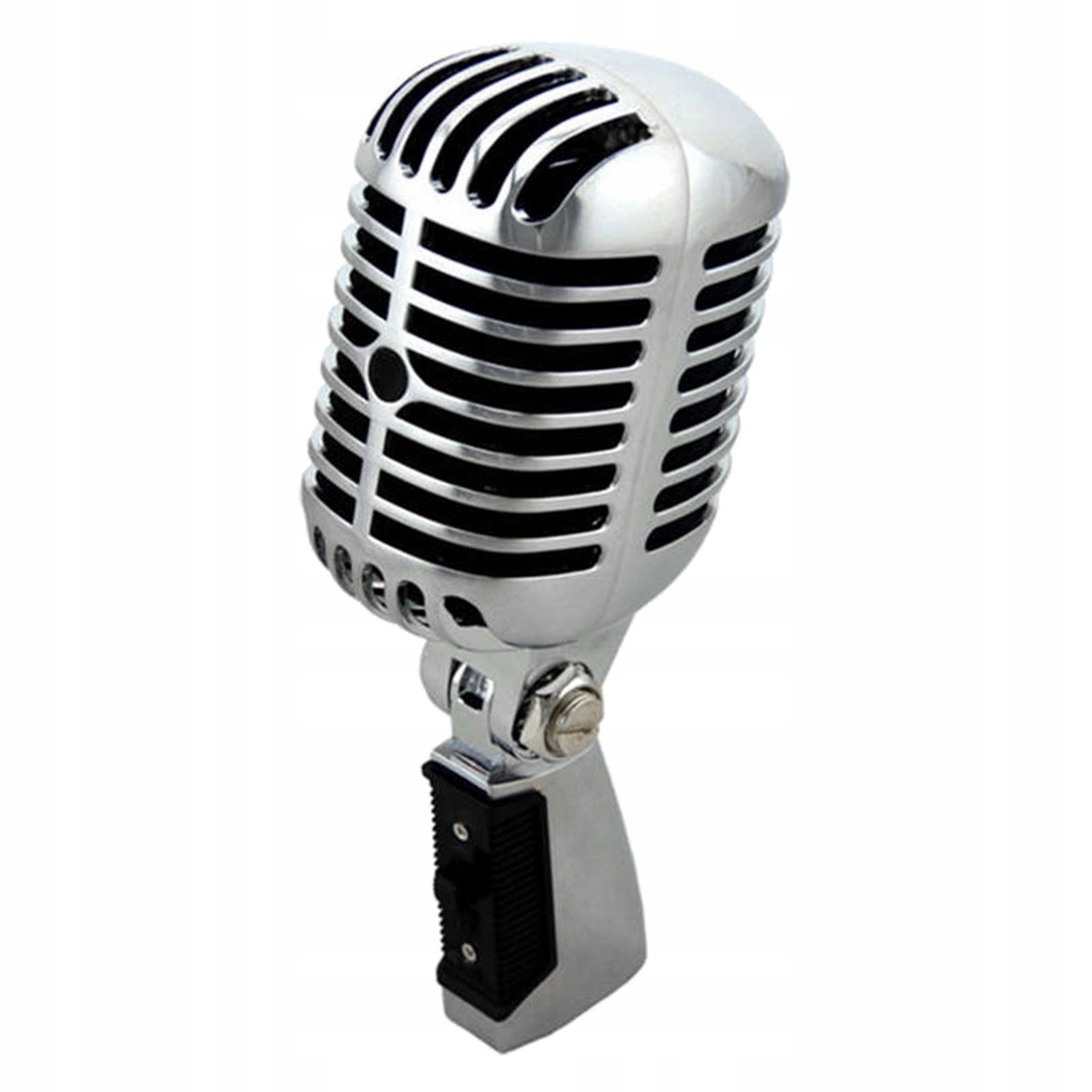 Klasyczny, dynamiczny mikrofon wokalny w stylu