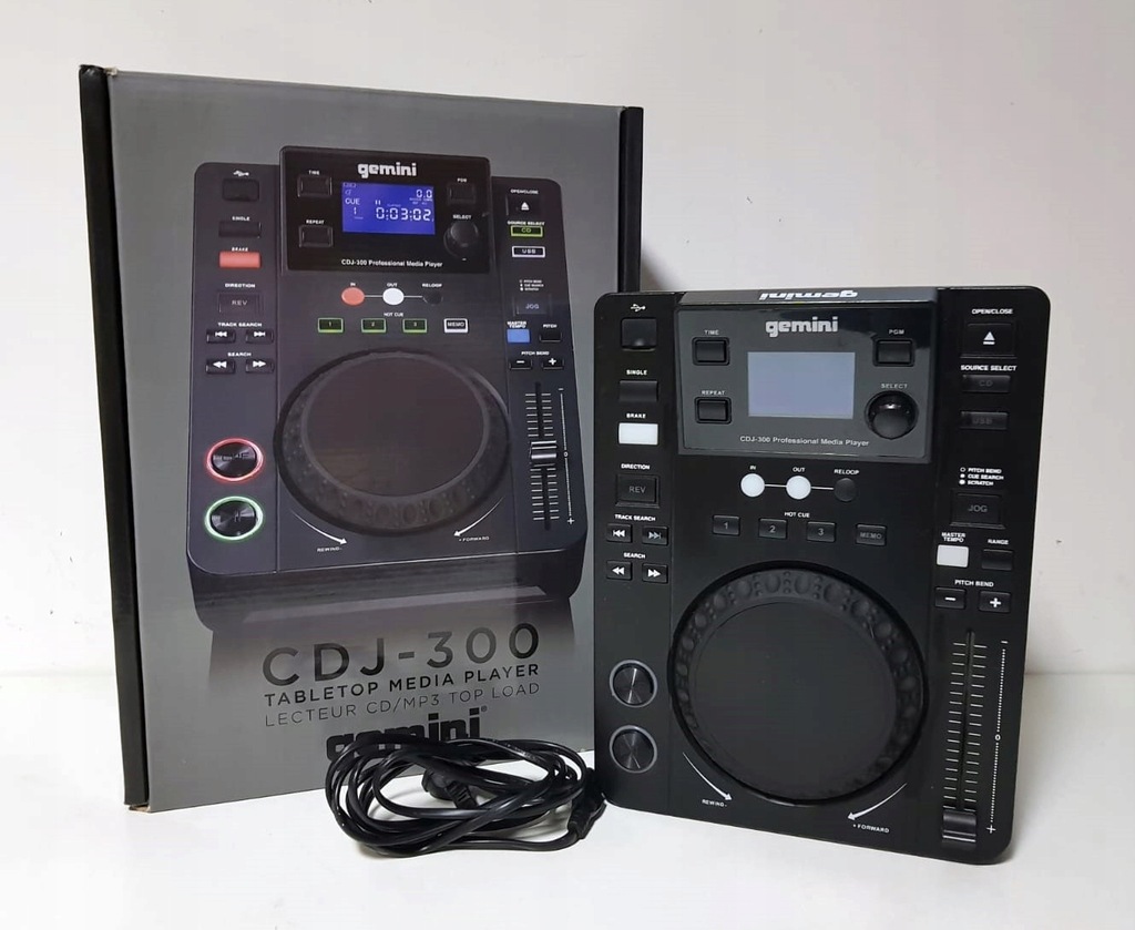 Odtwarzacz DJ Gemini CDJ-300