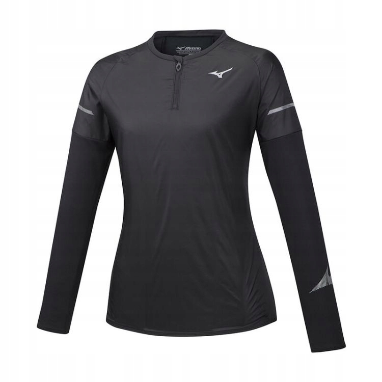 Mizuno Hineri Hybrid LS Tee Bluza Do Biegania - M