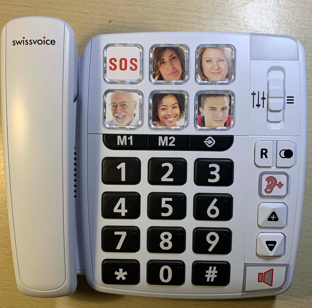 Telefon stacjonarny Swissvoice Xtra 1110 Senior - 8934786716 ...