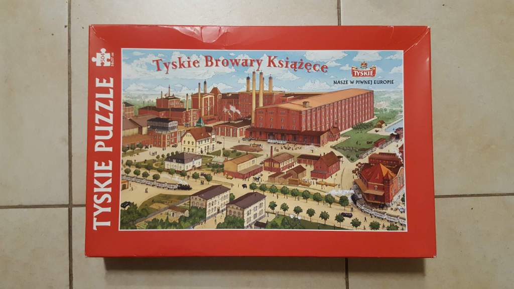 PUZZLE 504 EL. TYSKIE BROWARY KSIĄŻĘCE 58X37CM