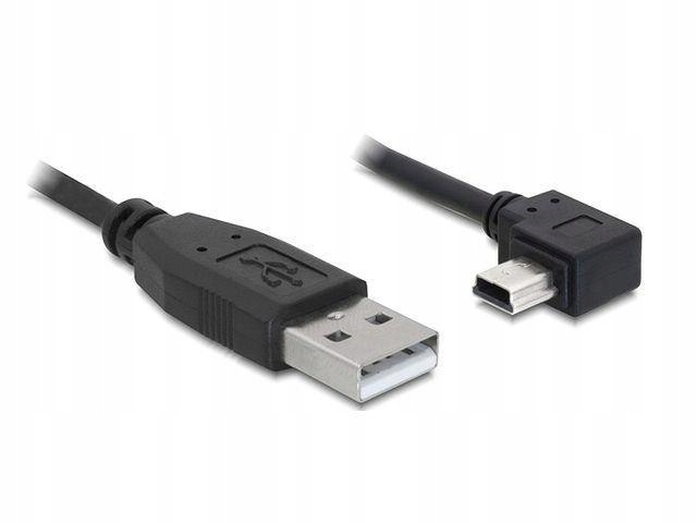 Kabel Delock AM-BM5P USB Mini 2.0 (CANON) 2m Wtyk 90"