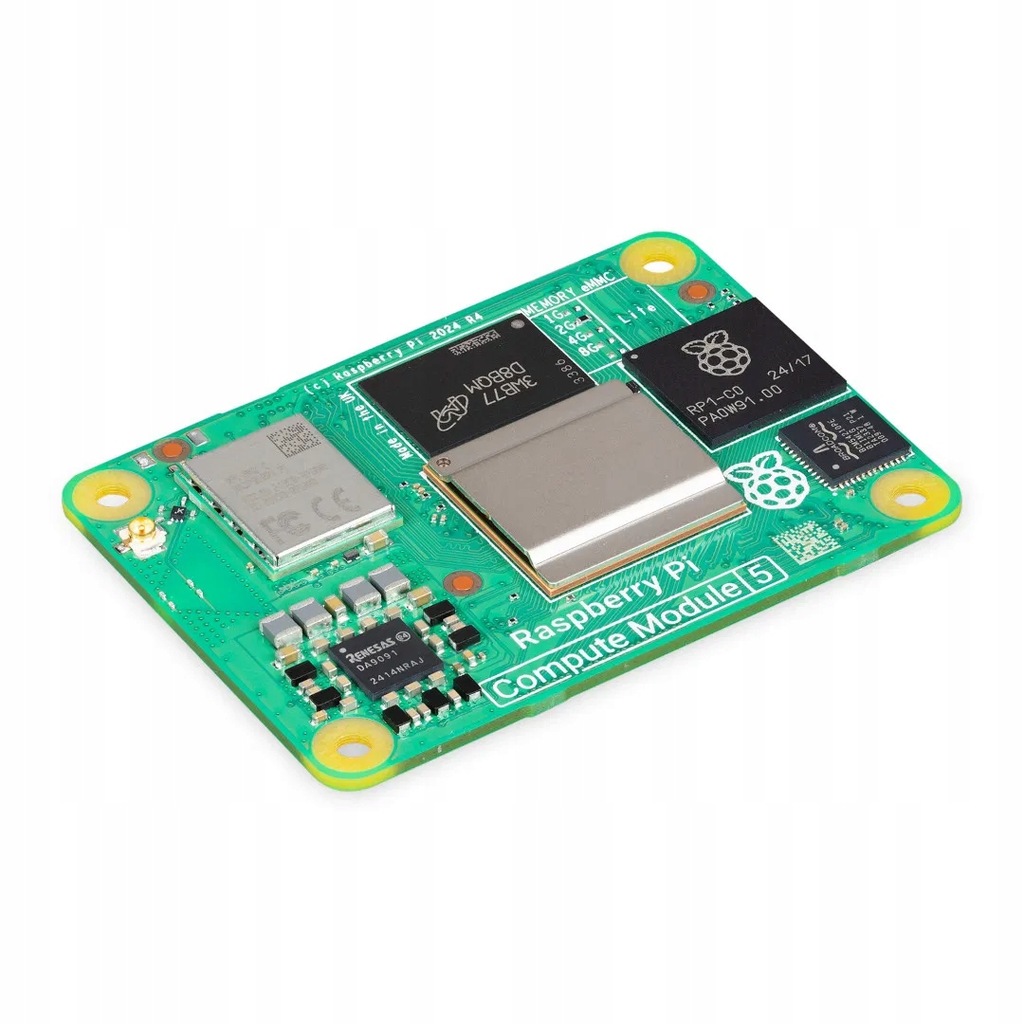 Raspberry Pi CM5 Compute Module 5 - 2GB RAM + 32GB eMMC + WiFi/Bluetooth