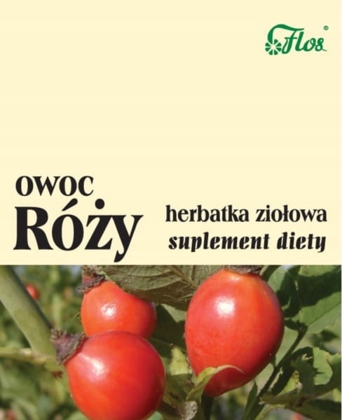 Flos Róża Owoc 50G Naturalne Źródło Witaminy C