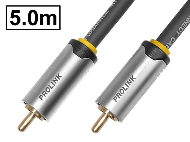 Kabel CINCH RCA-RCA COAXIAL PROLINK FUTURA 5m