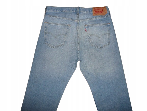 Spodnie dżinsy LEVIS 501 W34/L36=44,5/117cm jeansy