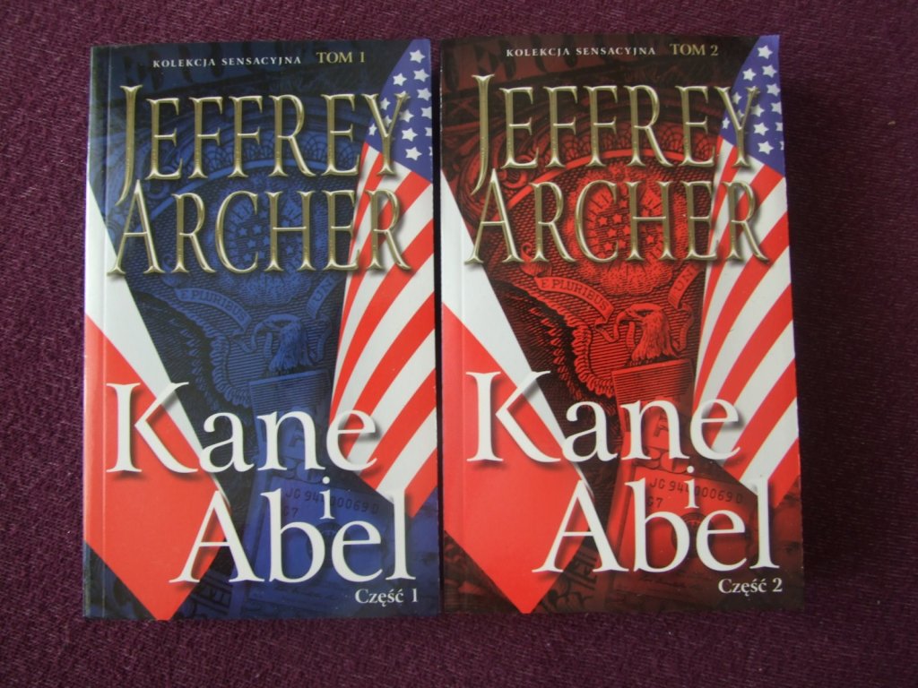 Kane i Abel t.1+2 Jeffrey Archer kolekcja