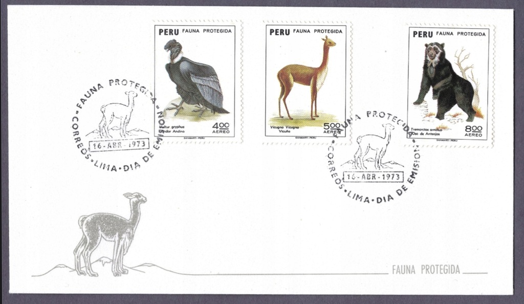 Peru - 16/04/1973 !FDC!