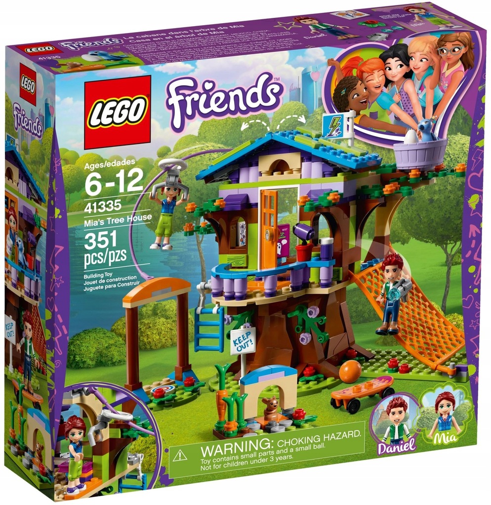 Купить LEGO FRIENDS Домик Мии на дереве 41335: отзывы, фото, характеристики в интерне-магазине Aredi.ru