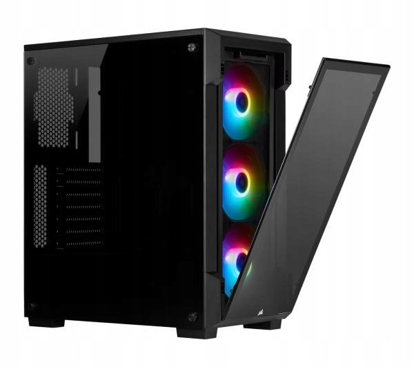 Купить Корпус Corsair iCUE 220T Black RGB Midi Tower ATX: отзывы, фото, характеристики в интерне-магазине Aredi.ru